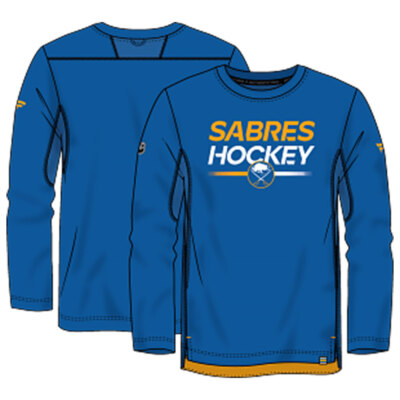 Fanatics NHL Buffalo Sabres LS Tech Tee - Royal