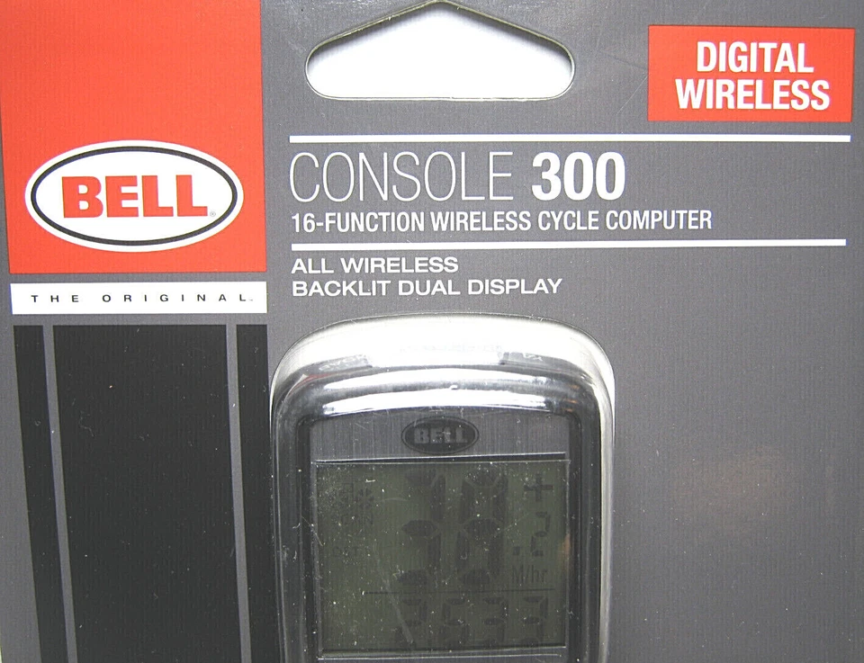 BELL CONSOLE 300 DIGITAL 16 FUNCTION WIRELESS CYCLE COMPUTER 7015634 - BRAND NEW - Image 2 of 4