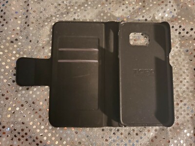 S7 EDGE MAGNETIC BLACK CELLPHONE CASE 