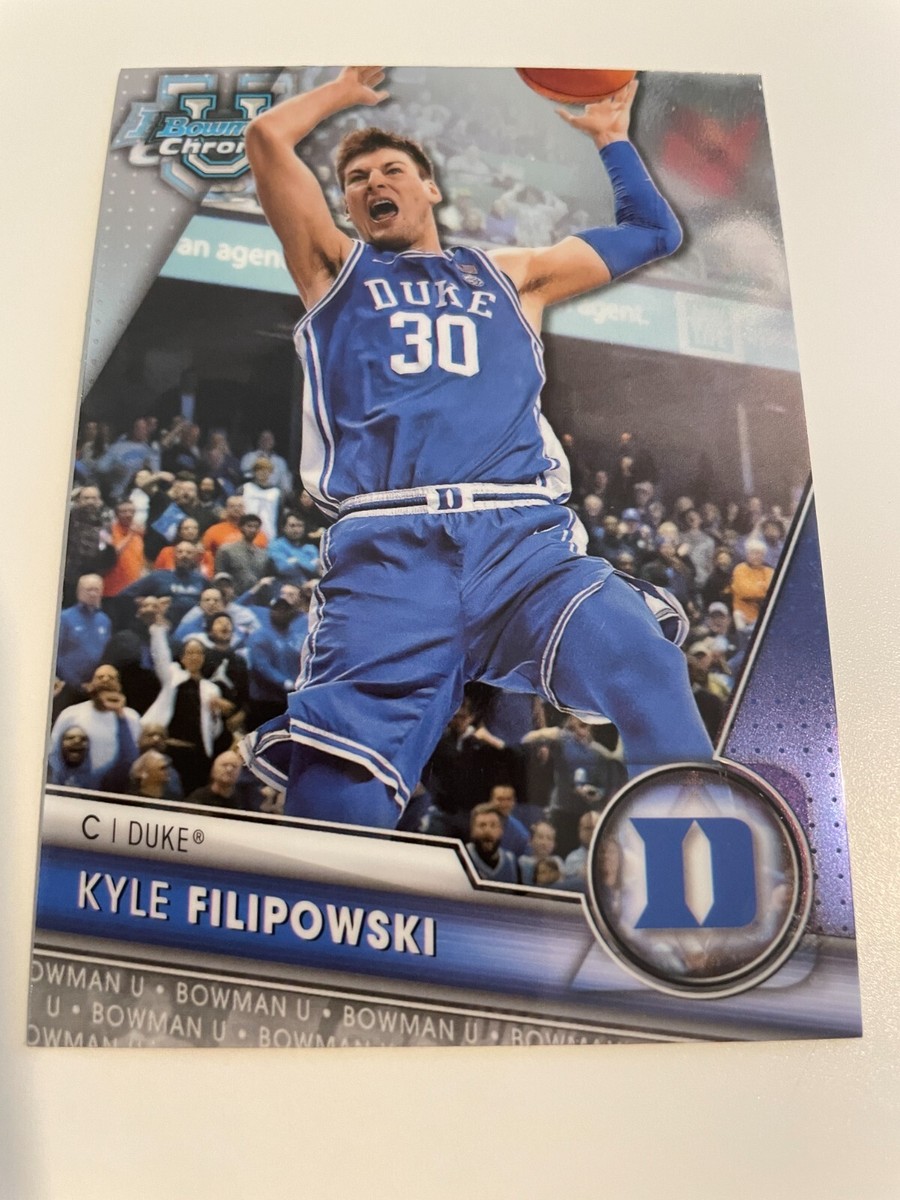 2024 Bowman Chrome University #23 Kyle Filipowski Base Duke