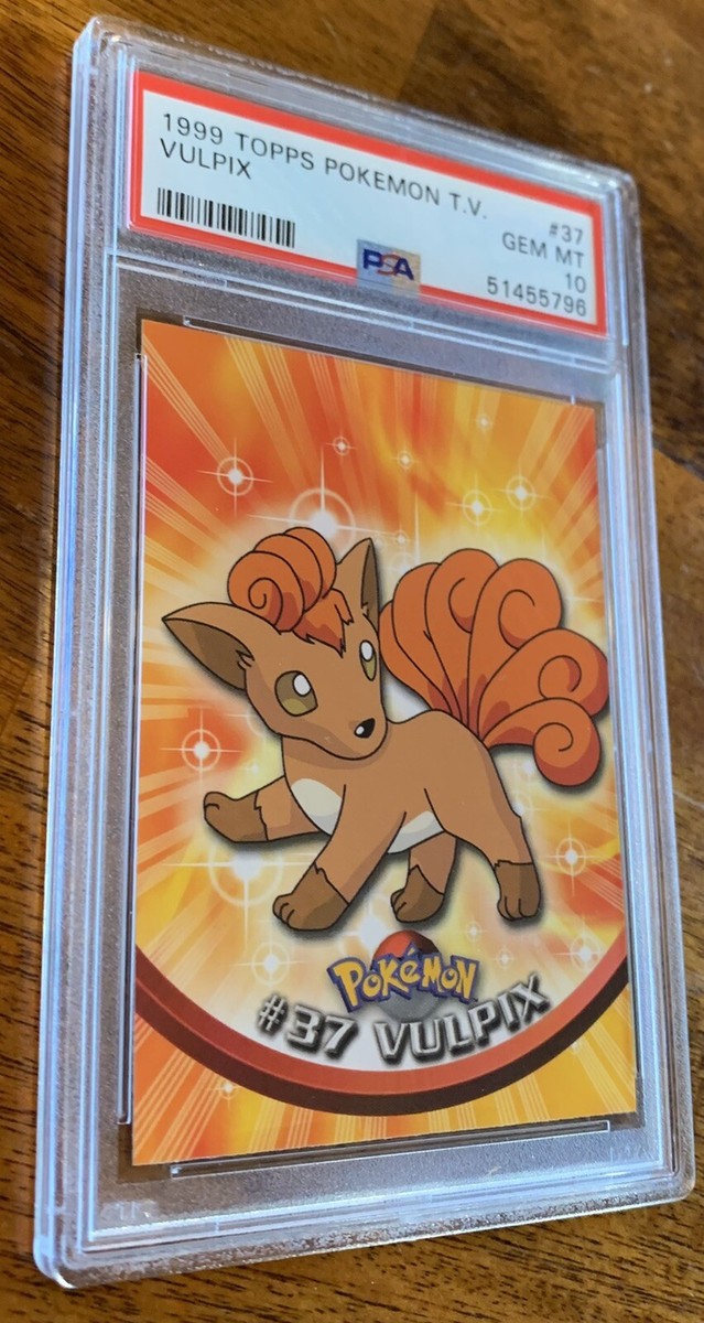 37 Vulpix Topps Pokemon TV Card Pokemon Card PSA 10 GEM MT 💎🔥 | eBay