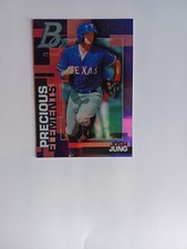 2020 Bowman Platinum Precious Elements Purple (163/250) #28, Josh Jung