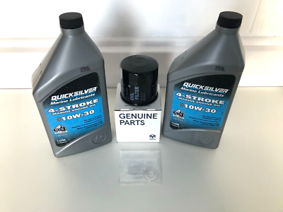 #ad Tohatsu 25hp 30hp Service Oil Change 4 Stroke Sump Washer Oil Filter Outboard GBP 50.50