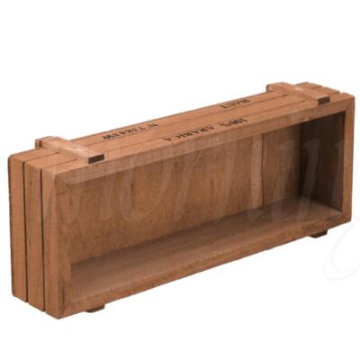 Rectangle Wooden Plant Container Box for Herb Flower Planting Vintage Color
