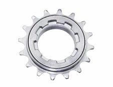 Ruby Bicycle 16 Teeth Track Freewheel Cog Single Speed 3/32 Chrome Bike Part 