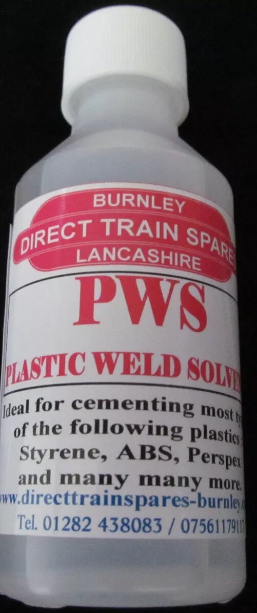 PWS, PLASTIC WELD SOLVENT, PLASTIC GLUE, PLASTIC WELD GLUE, 100ml, eBay