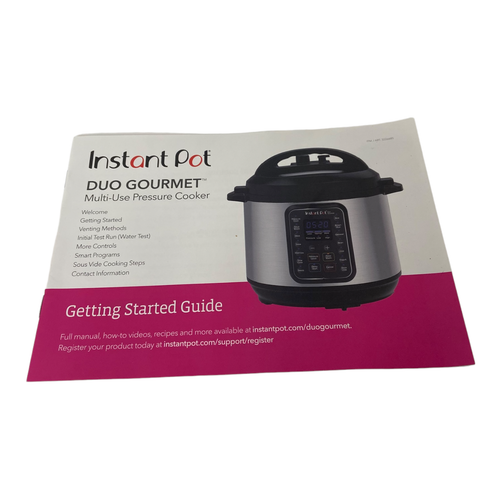 instant pot duo gourmet rice cooker instructions