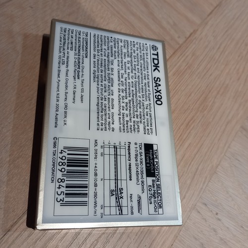 TDK SA-X 90 KASETA MAGNETOFONOWA - Zdjęcie 4 z 4