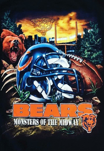 CHICAGO BEARS FOOTBALL Refrigerator Photo Magnet @ 3"x5" - Picture 3 of 3