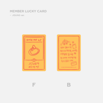 NCT DREAM 7th ANNIVERSARY OFFICIAL MD GOODS LUCKY CARD SET +