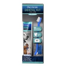 Pro-Sense Dental Kit Dog Oral Care Toothpaste Toothbrush Fingerbrush Cat Teeth