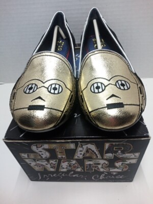 Star Wars Irregular Choice C 3PO Droid size 9 Flats Disney Parks Womens