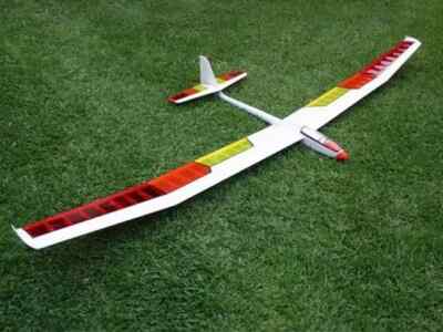 GIANT SCALE Aquila Sailplane 198'' WS RC Model Airplane Printed Plans Full Size