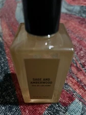 Tru Fragrance Sage and Amberwood Eau De Cologne Spray 3.4 oz / 100ml NWOB Look