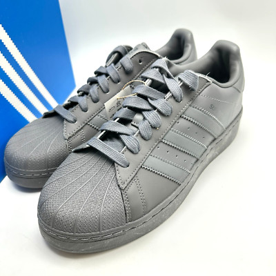 ADIDAS Originals Superstar XLG Grey Core Black IF8114 Men's sz 8.5