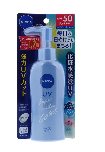 KAO Nivea UV Super Water 50 Gel SPF50 PA+++, 4.9 oz - Picture 2 of 4