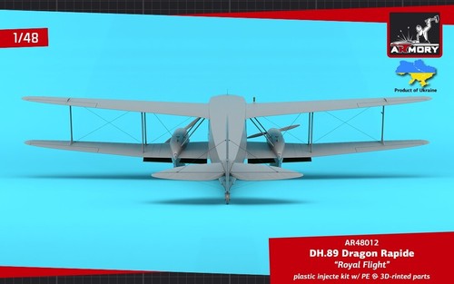 Armory 1/48 DH.89 Dragon Rapide, avión de pasajeros de corta distancia - "Royal Flight" - Imagen 8 de 16
