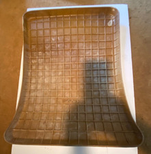 Floor Mat Saab 9000 Tan Plastic.