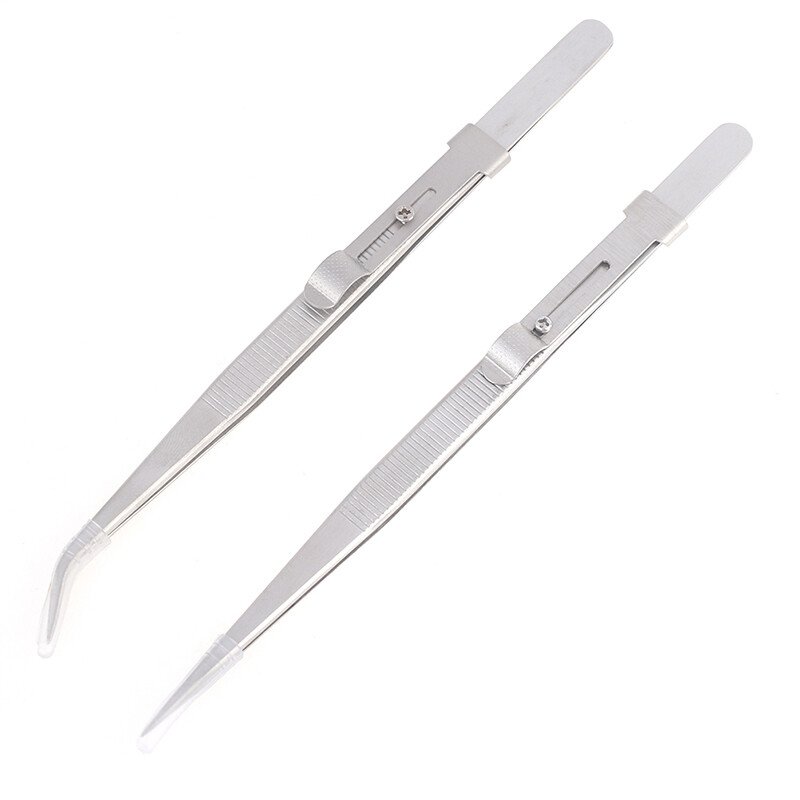 Jewelry Making Tool Tweezers Concave Groove Diamond Craft Tools for