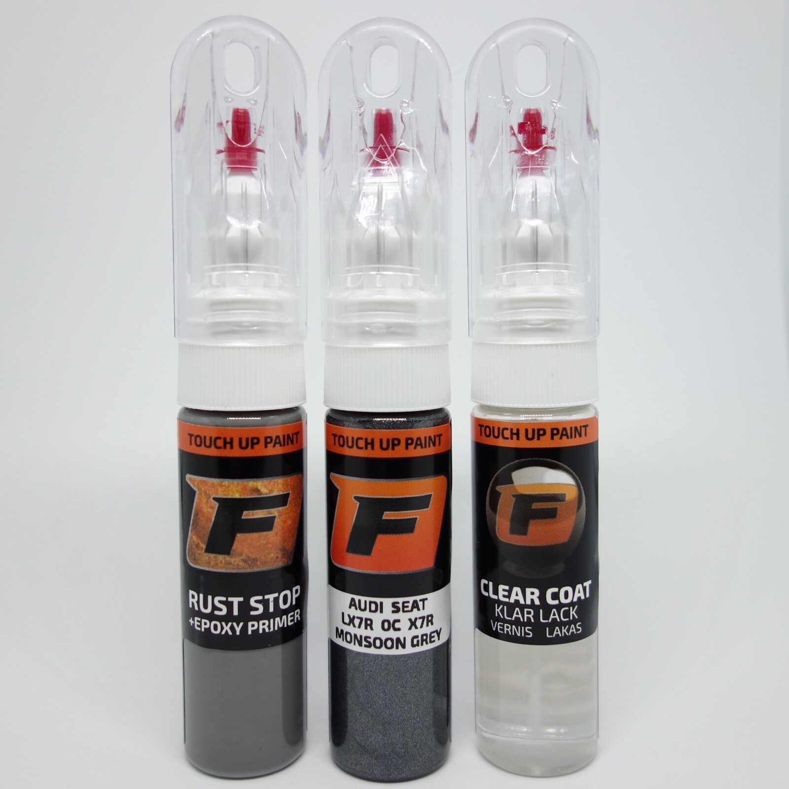 for AUDI SEAT LX7R 0C X7R MONSOON GREY MONSUNGRAU Touch Up Paint Scratch Pen Kit eBay