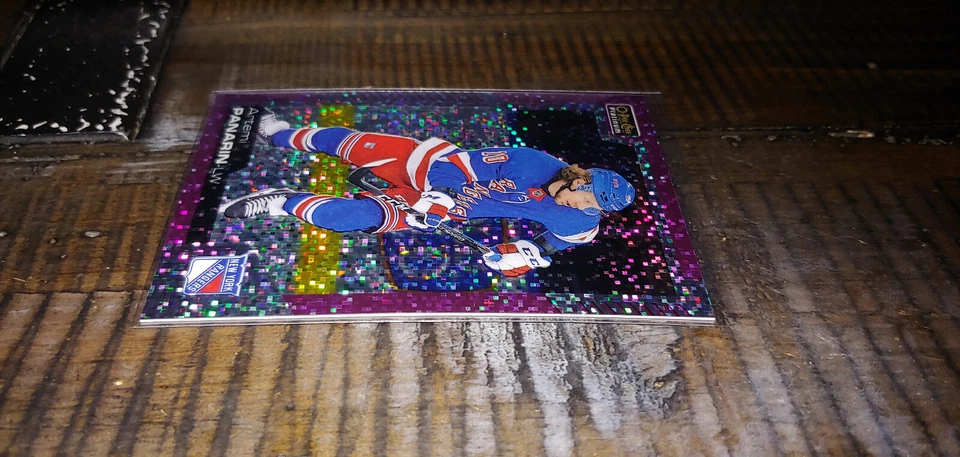 020: 20-21 O-Pee-Chee Platinum Violet Pixels Artemi Panarin /399 - Image 3 of 4
