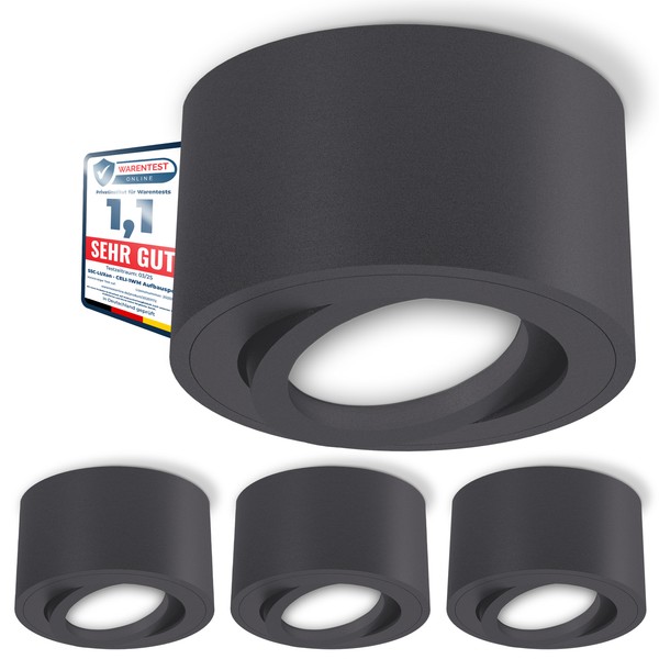 CELI-1N Led Aufbauspot Anthrazit 6W Dimmbar 3CCT Flach Schwenkbar-image