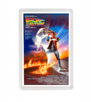 REGRESO AL FUTURO BACK TO THE FUTURE FRIDGE MAGNET IMAN NEVERA