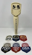 Firestone Walker Brewing (Marina Del Rey, CA) Seasonal w/Labels 12.5” Tap Handle