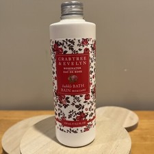 Crabtree Evelyn Rosewater Bubble Bath 8.2 oz New Without Box