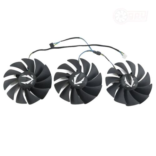 Zotac RTX 3070Ti 3080Ti 3090 Trinity OC / Amp Holo Replacement GPU Fans - Picture 4 of 6