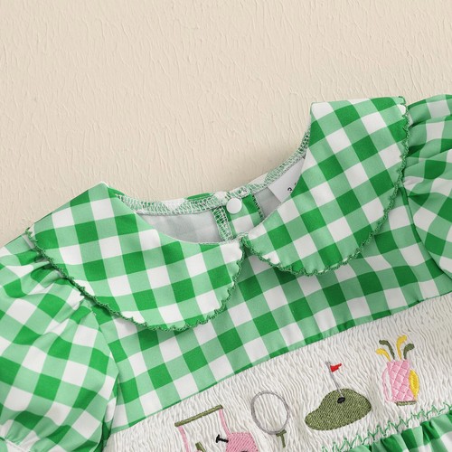 Baby Mädchen Strampler Sommer Body Prinzessin Jumpsuit Stickerei Taufe Niedlich - Bild 21 von 33