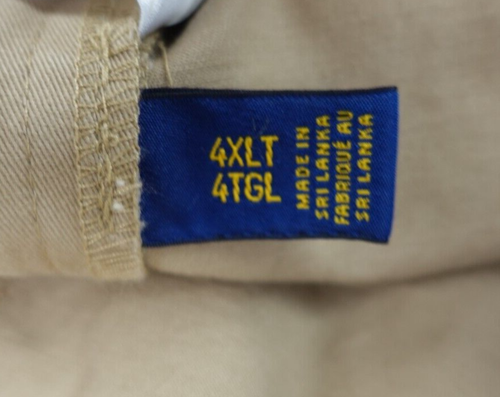 Polo Ralph Lauren Pants Mens XXXLT Beige Stretch Classic Fit Elastic Waist NEW - Picture 19 of 21