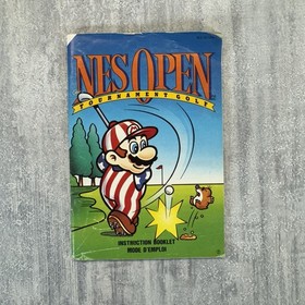 NES Open Tournament Golf (Nintendo NES, 1991) Complete CIB