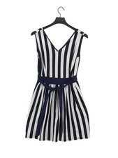 Yumi A-Line Midi Dress UK10 in Multi