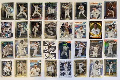 New York Yankees Card Lot 84 Judge Kilby Jones Schlittler Rice Jeter Mattingly