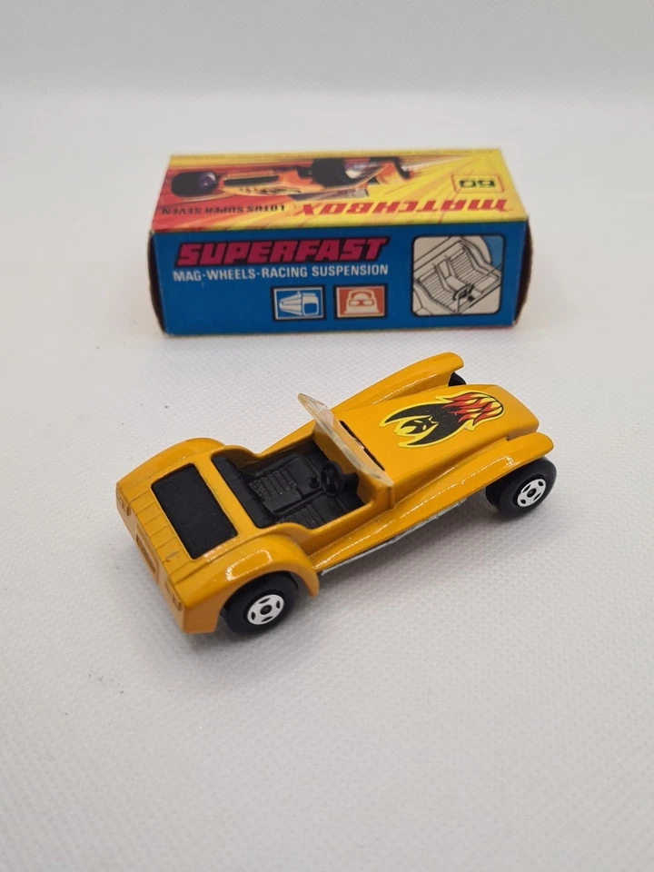 Matchbox Superfast No 60 Lotus Super Seven (1971) Mint Boxed - Image 4 of 4