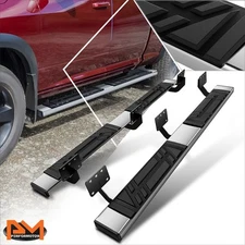 For 19-24 Ram 1500 Extended Cab 6.5" Side Step Pads Nerf Bar Running Boards Pair