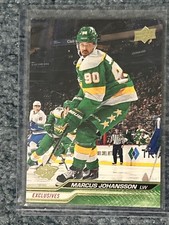 2023-24 Upper Deck Extended Series - Marcus Johansson #570 UD Exclusives /100
