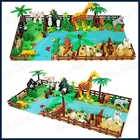 MOC Zoo Animals Building Blocks Toys Set for Kids Montessori Gift Compatible