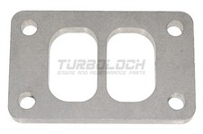 Flangia Garrett T3 - 10 mm acciaio inox V2A - Twin Scroll / split