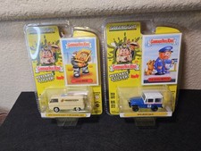Greenlight  Brad 1979 Volkswagen Type 2 Van Garbage Pail Kids Mitch 1970 Jeep DJ