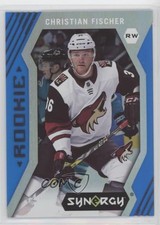 2017-18 Upper Deck Synergy Rookie Blue Tier 1 Rookie Christian Fischer #69 0m8e