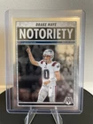 2025 Panini Mosaic Notoriety Drake Maye #3 Mosaic Prizm