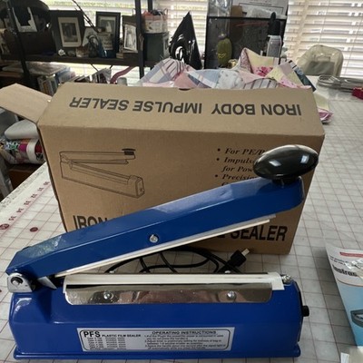 PFS-200I Iron Body Impulse Sealer for PE/PP Bags, Model PFS-200I, MPN PFS-200I