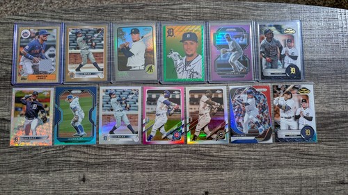 Javier Baez Tigers Mets Cubs Lot - 13 einzigartige Karten SSP - schneller Versand, siehe Bilder!