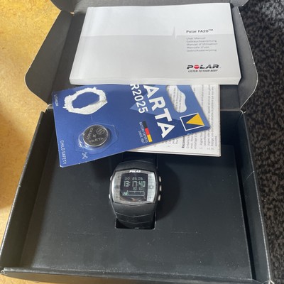 Polar Fa20 M Blk Fitness Uhr