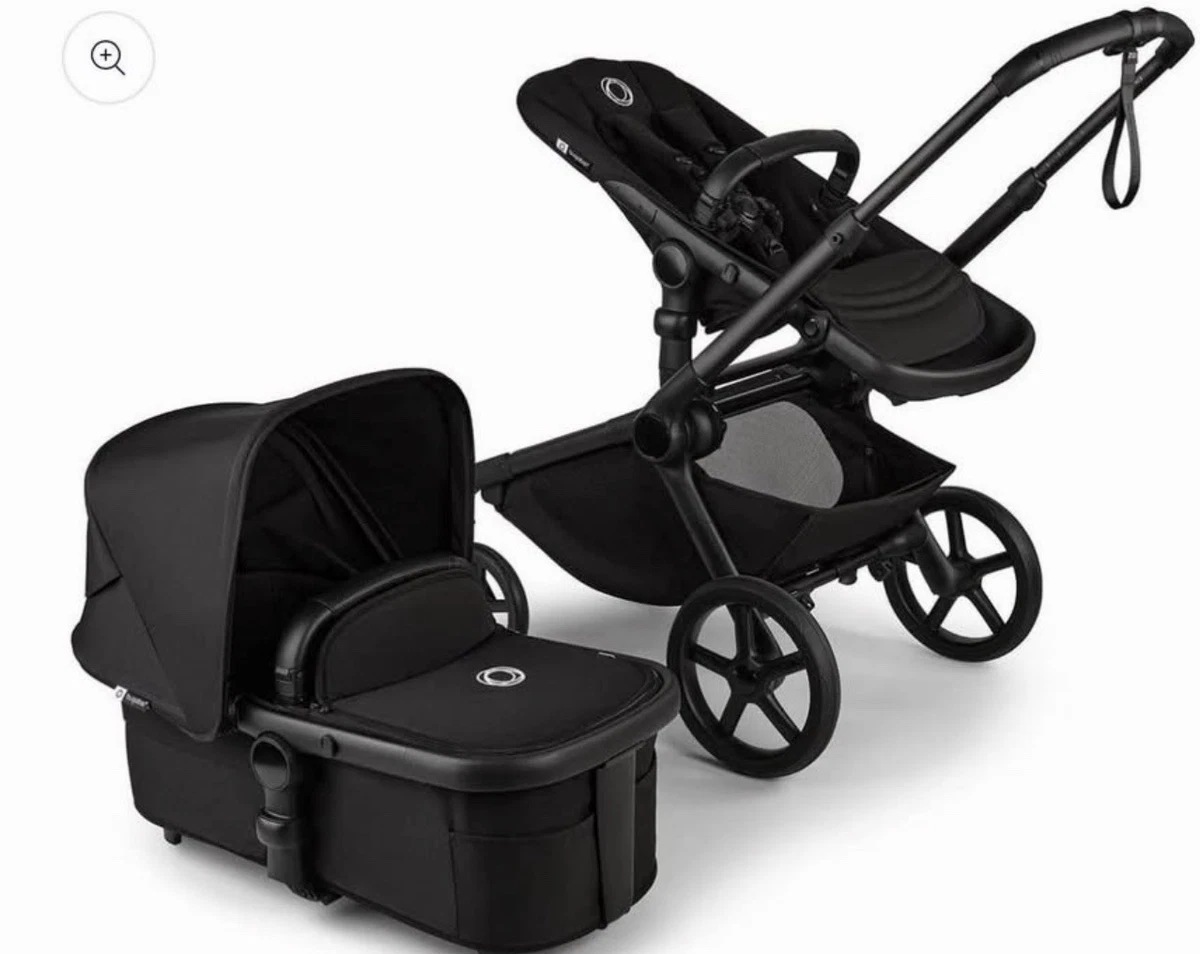 2nd hand bugaboo donkey Bugaboo Donkey Duo Stroller, 2014, Mineral Washed Black