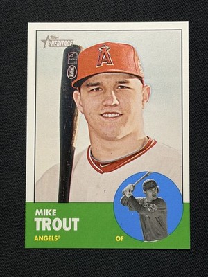2012 Topps Heritage - Mike Trout #207