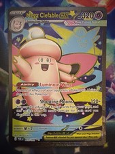 Pokemon TCG Mega Clefable EX XY 103/088 Ultra Rare Full Art Holo Eng HP320