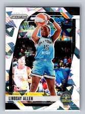 2024 Panini Prizm WNBA - Lindsay Allen #107 Ice Prizm